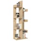 vidaXL Libreria Rovere Sonoma 48x25,5x140 cm in Truciolato vidaXL Libreria Rovere Sonoma 48x25,5x140 cm in Truciolato