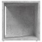 vidaXL Tavolino Grigio Cemento 33x33x34,5 cm in Truciolato vidaXL Tavolino Grigio Cemento 33x33x34,5 cm in Truciolato