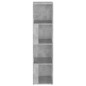 vidaXL Armadio Angolare Grigio Cemento 33x33x132 cm in Truciolato vidaXL Armadio Angolare Grigio Cemento 33x33x132 cm in Truciolato