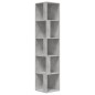 vidaXL Armadio Angolare Grigio Cemento 33x33x164,5 cm in Truciolato vidaXL Armadio Angolare Grigio Cemento 33x33x164,5 cm in Truciolato