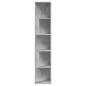 vidaXL Armadio Angolare Grigio Cemento 33x33x164,5 cm in Truciolato vidaXL Armadio Angolare Grigio Cemento 33x33x164,5 cm in Truciolato