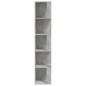 vidaXL Armadio Angolare Grigio Cemento 33x33x164,5 cm in Truciolato vidaXL Armadio Angolare Grigio Cemento 33x33x164,5 cm in Truciolato