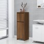 Armadietto Bagno Rovere Marrone 30x30x95cm in Legno Multistrato Armadietto Bagno Rovere Marrone 30x30x95cm in Legno Multistrato