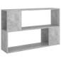 vidaXL Libreria Grigio Cemento 100x24x63 cm in Truciolato vidaXL Libreria Grigio Cemento 100x24x63 cm in Truciolato