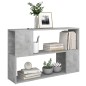 vidaXL Libreria Grigio Cemento 100x24x63 cm in Truciolato vidaXL Libreria Grigio Cemento 100x24x63 cm in Truciolato