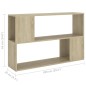 vidaXL Libreria Rovere Sonoma 100x24x63 cm in Truciolato vidaXL Libreria Rovere Sonoma 100x24x63 cm in Truciolato