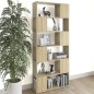 vidaXL Libreria/Divisorio Rovere Sonoma 80x24x186 cm in Truciolato vidaXL Libreria/Divisorio Rovere Sonoma 80x24x186 cm in Truciolato