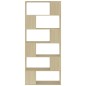 vidaXL Libreria/Divisorio Rovere Sonoma 80x24x186 cm in Truciolato vidaXL Libreria/Divisorio Rovere Sonoma 80x24x186 cm in Truciolato