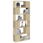 vidaXL Libreria/Divisorio Rovere Sonoma 80x24x186 cm in Truciolato vidaXL Libreria/Divisorio Rovere Sonoma 80x24x186 cm in Truciolato