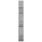 vidaXL Libreria/Divisorio Grigio Cemento 80x24x186 cm in Truciolato vidaXL Libreria/Divisorio Grigio Cemento 80x24x186 cm in Truciolato