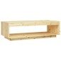 vidaXL Tavolino da Salotto 110x50x33,5 cm in Legno Massello di Abete