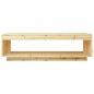 vidaXL Tavolino da Salotto 110x50x33,5 cm in Legno Massello di Abete