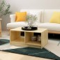 vidaXL Tavolino da Salotto 75x50x33,5 cm Legno Massello di Pino vidaXL Tavolino da Salotto 75x50x33,5 cm Legno Massello di Pino