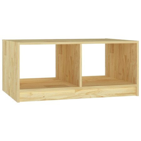 vidaXL Tavolino da Salotto 75x50x33,5 cm Legno Massello di Pino