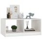vidaXL Tavolino da Salotto Bianco 75x50x33,5 cm Legno Massello di Pino vidaXL Tavolino da Salotto Bianco 75x50x33,5 cm Legno Massello di Pino