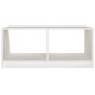 vidaXL Tavolino da Salotto Bianco 75x50x33,5 cm Legno Massello di Pino vidaXL Tavolino da Salotto Bianco 75x50x33,5 cm Legno Massello di Pino