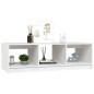 vidaXL Tavolino da Salotto Bianco 110x50x34 cm Legno Massello di Pino vidaXL Tavolino da Salotto Bianco 110x50x34 cm Legno Massello di Pino