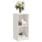 vidaXL Credenza Bianca 35,5x33,5x76 cm in Legno Massello di Pino vidaXL Credenza Bianca 35,5x33,5x76 cm in Legno Massello di Pino