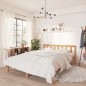 vidaXL Giroletto Miele in Legno Massello 120x190 cm 4FT Small Double