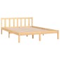 vidaXL Giroletto Legno Massello Pino 120x190 cm 4FT Small Double vidaXL Giroletto Legno Massello Pino 120x190 cm 4FT Small Double