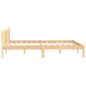 vidaXL Giroletto Legno Massello Pino 120x190 cm 4FT Small Double vidaXL Giroletto Legno Massello Pino 120x190 cm 4FT Small Double