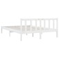 vidaXL Giroletto in Legno Massello di Pino 150x200 cm 5FT King Size vidaXL Giroletto in Legno Massello di Pino 150x200 cm 5FT King Size