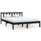 vidaXL Giroletto Legno Massello Pino 120x190 cm 4FT Small Double