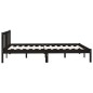 vidaXL Giroletto Legno Massello Pino 120x190 cm 4FT Small Double