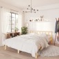 vidaXL Giroletto in Legno Massello di Pino 150x200 cm 5FT King Size