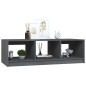 vidaXL Tavolino da Salotto Grigio 110x50x34 cm Legno Massello di Pino vidaXL Tavolino da Salotto Grigio 110x50x34 cm Legno Massello di Pino