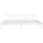 vidaXL Giroletto Bianco in Legno Massello di Pino 200x200 cm vidaXL Giroletto Bianco in Legno Massello di Pino 200x200 cm
