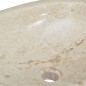 Lavandino Crema 53x40x15 cm in Marmo Lavandino Crema 53x40x15 cm in Marmo