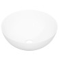vidaXL Lavandino Bianco 36x15 cm in Ceramica Rotondo vidaXL Lavandino Bianco 36x15 cm in Ceramica Rotondo
