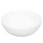 vidaXL Lavandino Bianco 36x15 cm in Ceramica Rotondo vidaXL Lavandino Bianco 36x15 cm in Ceramica Rotondo