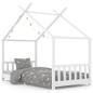 Giroletto per Bambini Bianco in Massello di Pino 90x200 cm Giroletto per Bambini Bianco in Massello di Pino 90x200 cm
