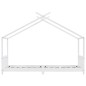 Giroletto per Bambini Bianco in Massello di Pino 90x200 cm Giroletto per Bambini Bianco in Massello di Pino 90x200 cm