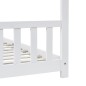 Giroletto per Bambini Bianco in Massello di Pino 90x200 cm Giroletto per Bambini Bianco in Massello di Pino 90x200 cm