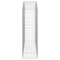vidaXL Cesto Gabbione ad Arco 200x50x160/180 cm Ferro Zincato vidaXL Cesto Gabbione ad Arco 200x50x160/180 cm Ferro Zincato