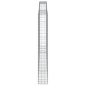 vidaXL Cesto Gabbione ad Arco 400x30x220/240 cm Ferro Zincato