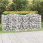 vidaXL Gabbione ad Arco con Letto Rialzato 200x100x100cm Ferro Zincato vidaXL Gabbione ad Arco con Letto Rialzato 200x100x100cm Ferro Zincato