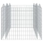 vidaXL Gabbione ad Arco con Letto Rialzato 200x100x100cm Ferro Zincato vidaXL Gabbione ad Arco con Letto Rialzato 200x100x100cm Ferro Zincato