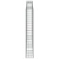 vidaXL Cesto Gabbione ad Arco 300x30x200/220 cm Ferro Zincato vidaXL Cesto Gabbione ad Arco 300x30x200/220 cm Ferro Zincato
