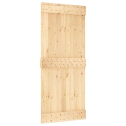 vidaXL Porta 90x210 cm in Legno Massello di Pino