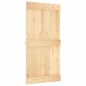 vidaXL Porta 100x210 cm in Legno Massello di Pino vidaXL Porta 100x210 cm in Legno Massello di Pino