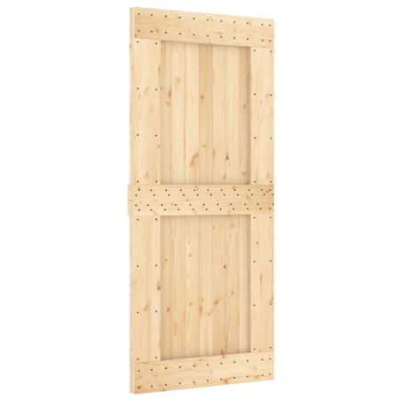 vidaXL Porta NARVIK 90x210 cm in Legno Massello di Pino