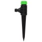 vidaXL Irrigatori Rotanti 6 pz Verdi e Neri 3x6x19,5 cm ABS e PP vidaXL Irrigatori Rotanti 6 pz Verdi e Neri 3x6x19,5 cm ABS e PP