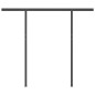 Tenda Retrattile Manuale con LED 3,5x2,5m Arancio e Marrone Tenda Retrattile Manuale con LED 3,5x2,5m Arancio e Marrone
