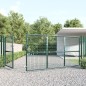 vidaXL Cancello da Giardino in Rete Verde 350x175 cm Acciaio Zincato vidaXL Cancello da Giardino in Rete Verde 350x175 cm Acciaio Zincato
