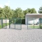vidaXL Cancello da Giardino in Rete Verde 500x175 cm Acciaio Zincato vidaXL Cancello da Giardino in Rete Verde 500x175 cm Acciaio Zincato