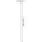 vidaXL Supporti per Piante da Giardino 30 pz Verde 180 cm Acciaio vidaXL Supporti per Piante da Giardino 30 pz Verde 180 cm Acciaio